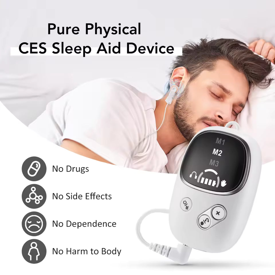 CES sleep aid device
