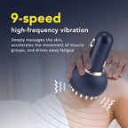 Handheld massager with 9-speed high-frequency vibration