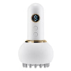 Massager Body Shaping Heating White and gold hair dryer with digital display